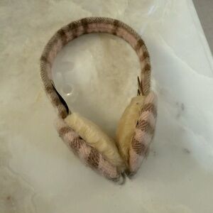 Burberry cashmere earmuffs